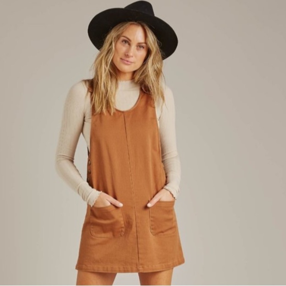 Rylee and Cru Odette overall dress XS